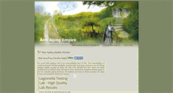 Desktop Screenshot of antiagingempire.com