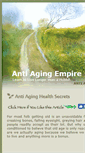 Mobile Screenshot of antiagingempire.com