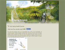 Tablet Screenshot of antiagingempire.com